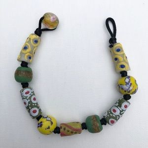 Beautiful recycled glass bracelet